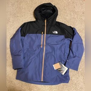 NWT The North Face Dawnstrike GORE-TEX Insulated Jacket Cave Blue Black Men XXL